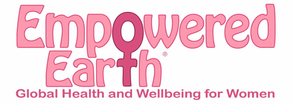 Empowered Earth logo: global health and wellbeing for women